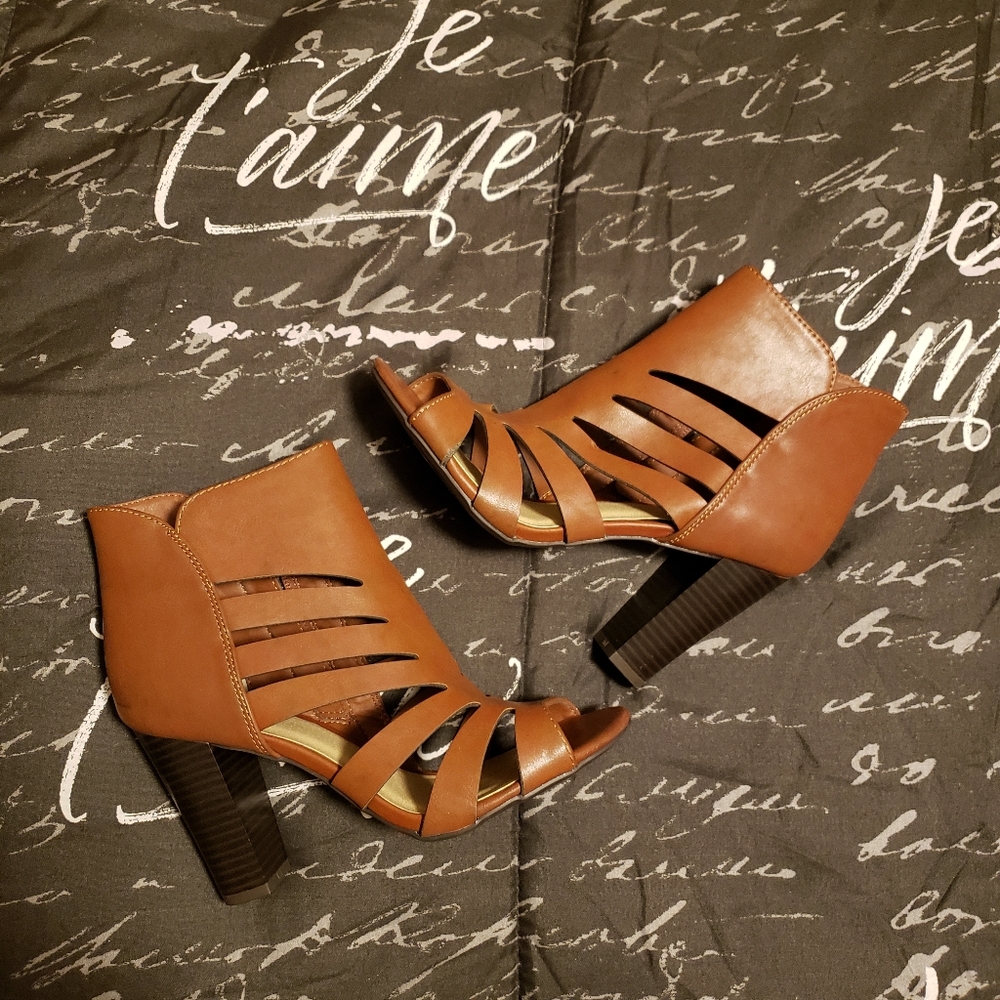 Brown heels